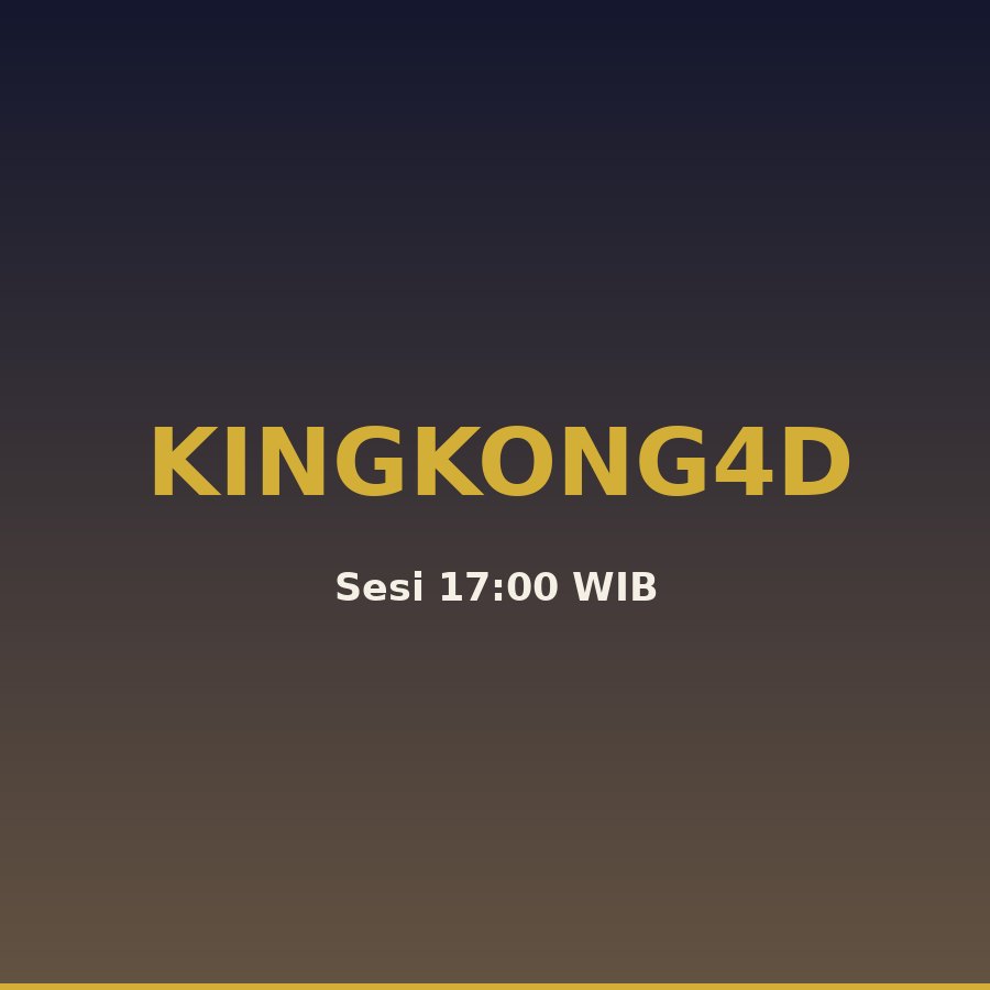 Kingkong 5d Angka Ikut Kingkong4D 23 hari ini 7 Oktober (38159)